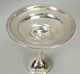 Rogers Weighted Sterling Silver Compote