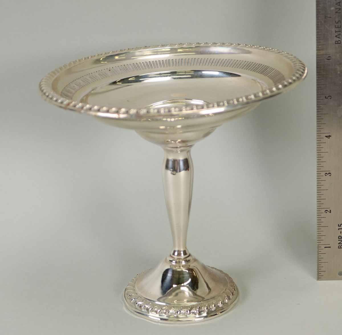 Rogers Weighted Sterling Silver Compote