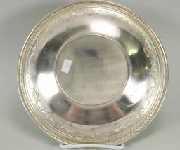 Alvin Sterling Silver Decorative Bowl, 224.6 Grams