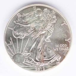 2012 Walking Liberty American Eagle Silver Dollar