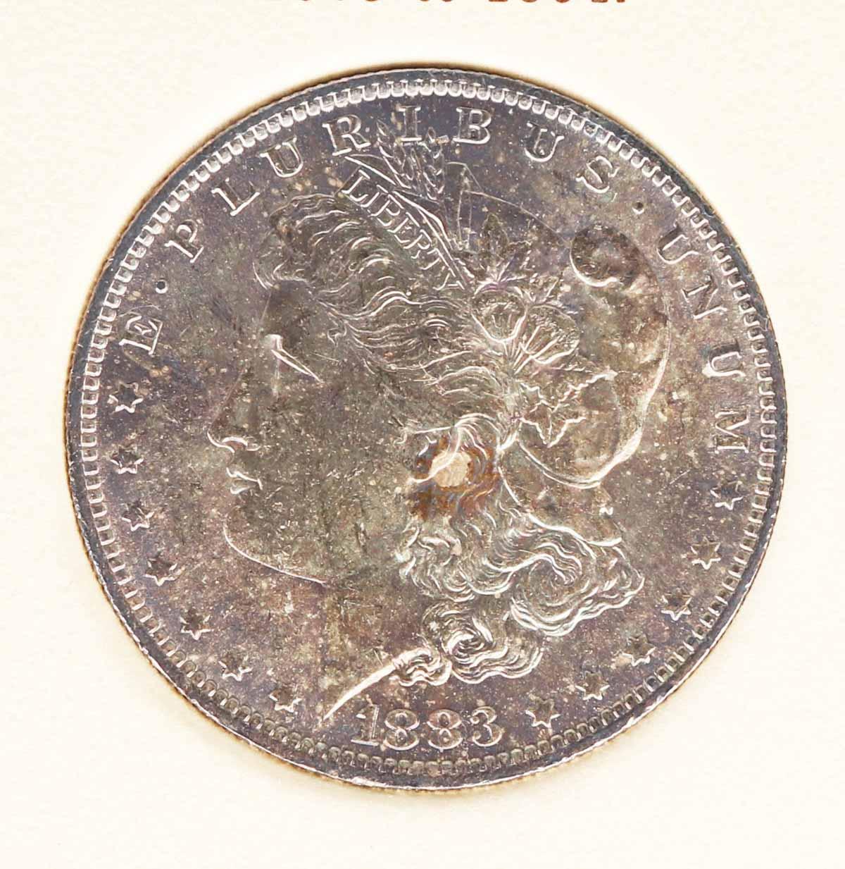 1883-O Morgan Silver Dollar (Oregon Trail Savings)