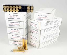 45 -70 Gov't 300gr Lead Flat Point Ammo, 200 Rds.