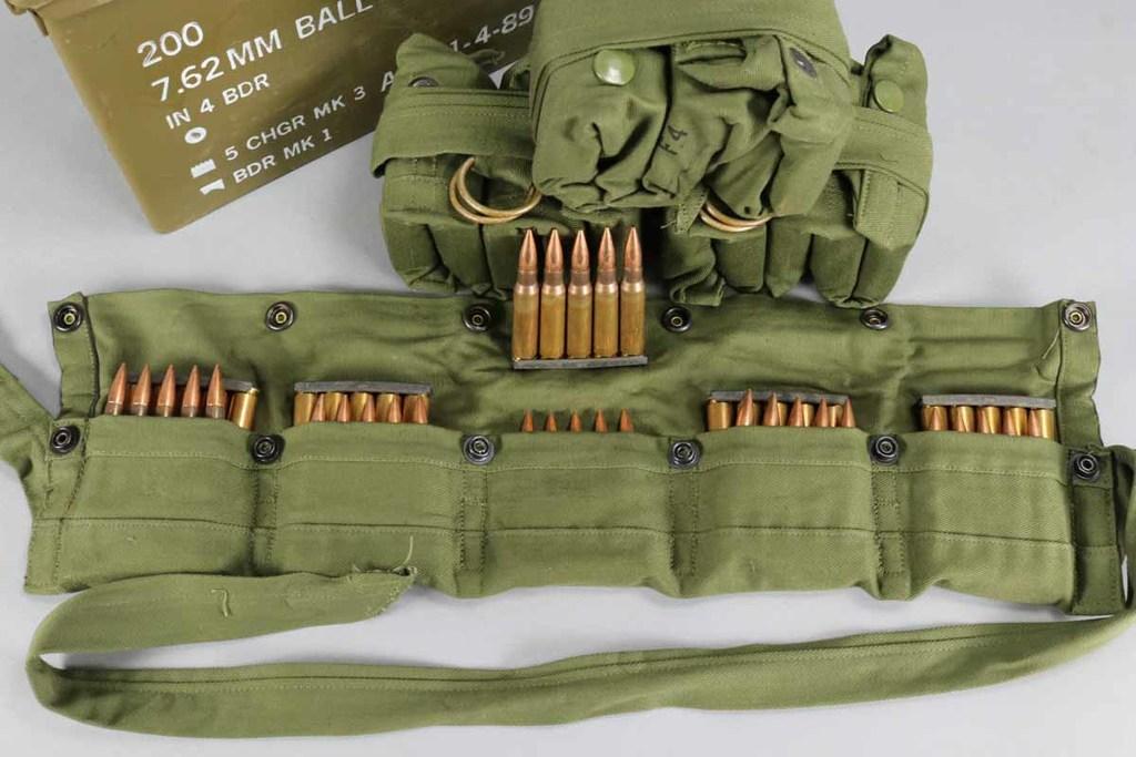7.62 MM Ball F4 Ammo Pack, 200 Rounds in Can