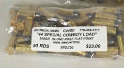 44 Special Cowboy Load, 200gr, 200 Rds.