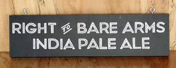 Right to Bare Arms Sign Board