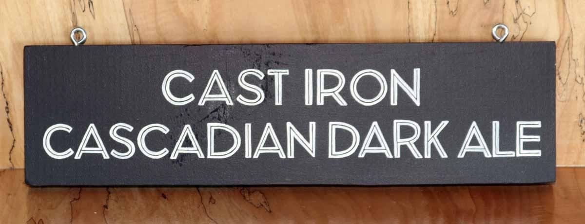 Cast Iron Sign Board