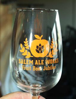 6 SAW Fruit Beer Jubilee Glasses