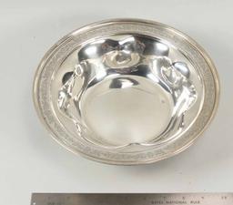 Large Sterling Silver Bowl, 523 Grams