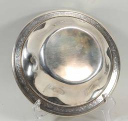 Large Sterling Silver Bowl, 523 Grams