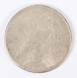 1923-P Peace Silver Dollar