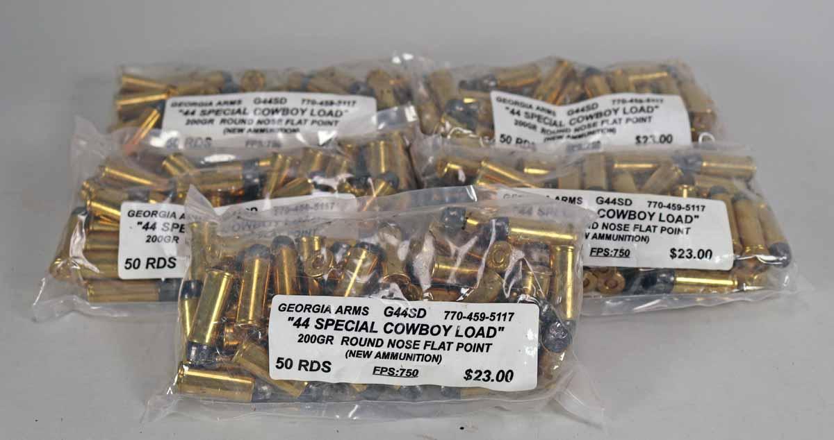 Georgia Arms "44 Special Cowboy Load" 200 Gr., 250 Rds.