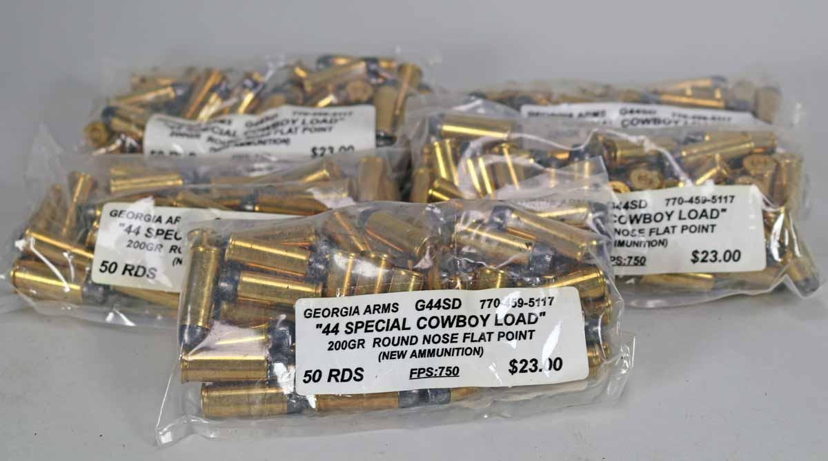 Georgia Arms "44 Special Cowboy Load" 200 Gr., 250 Rds.