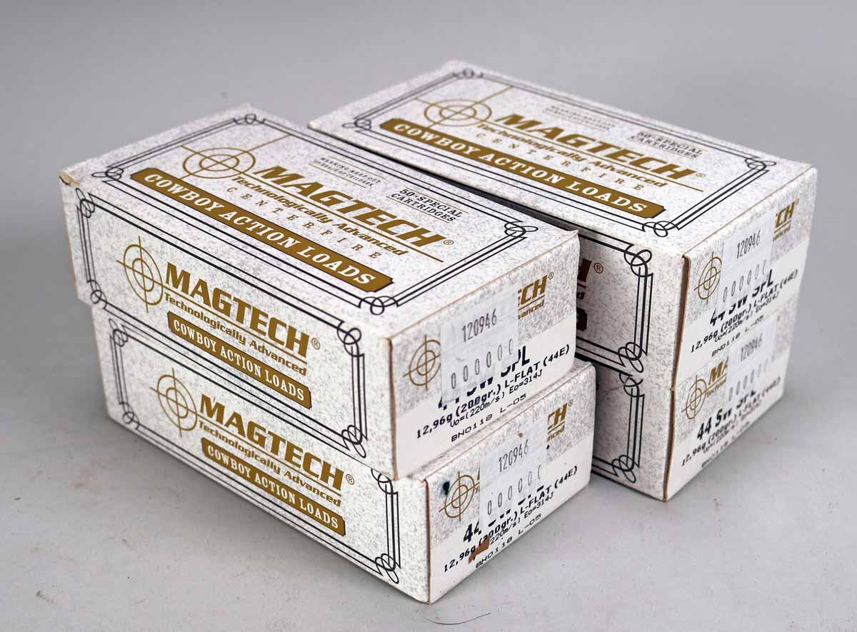 Magtech .44 S&W Spl 200 Gr. "Cowboy Action" Ammo, 200 Rds