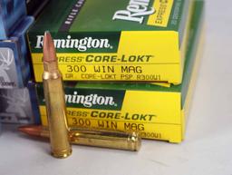 Federal & Remington .300 Win Mag Ammo, 120 Rds.