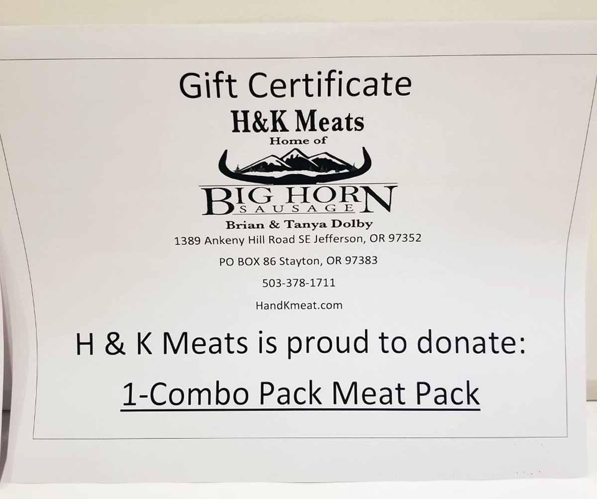 Combo Meat Package from H & K Meats