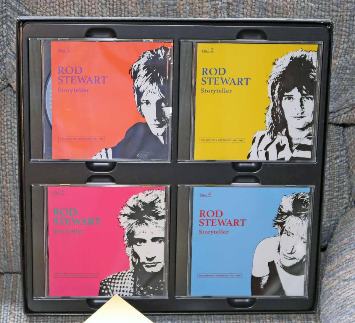 Rod Stewart Anthology "Storyteller" Boxed CD Set