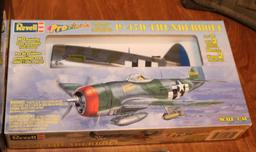 DieCast & Model Planes: Stearman Bi-Plane, P47D, Neuport 17