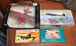 DieCast & Model Planes: Stearman Bi-Plane, P47D, Neuport 17