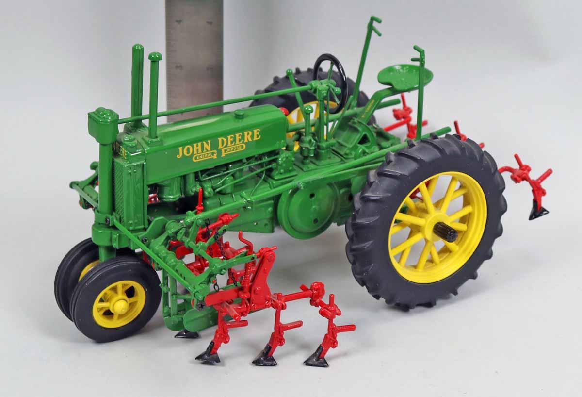 DieCast Model A Tractor w/ Cultivator, Ertl Precision Classics
