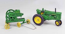 Ertl John Deere Mode E & 1953 "70 Row-Crop" Tractors