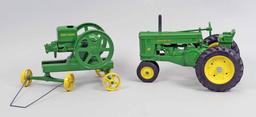 Ertl John Deere Mode E & 1953 "70 Row-Crop" Tractors