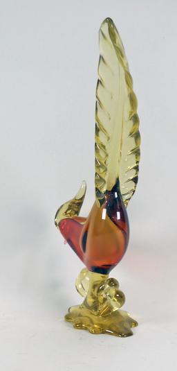 Art Glass Pheasant