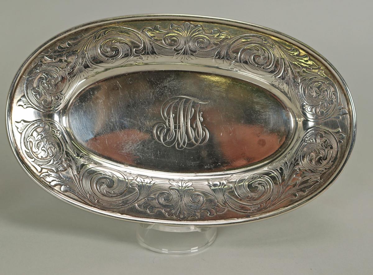 Sterling Silver Oblong Bowls & Round Bowl, 154.5 Grams