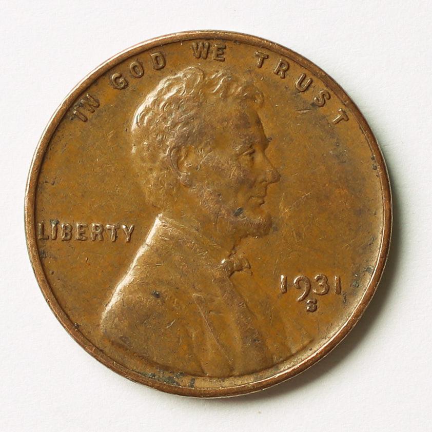 1931-S Lincoln Wheat Penny, Key Date