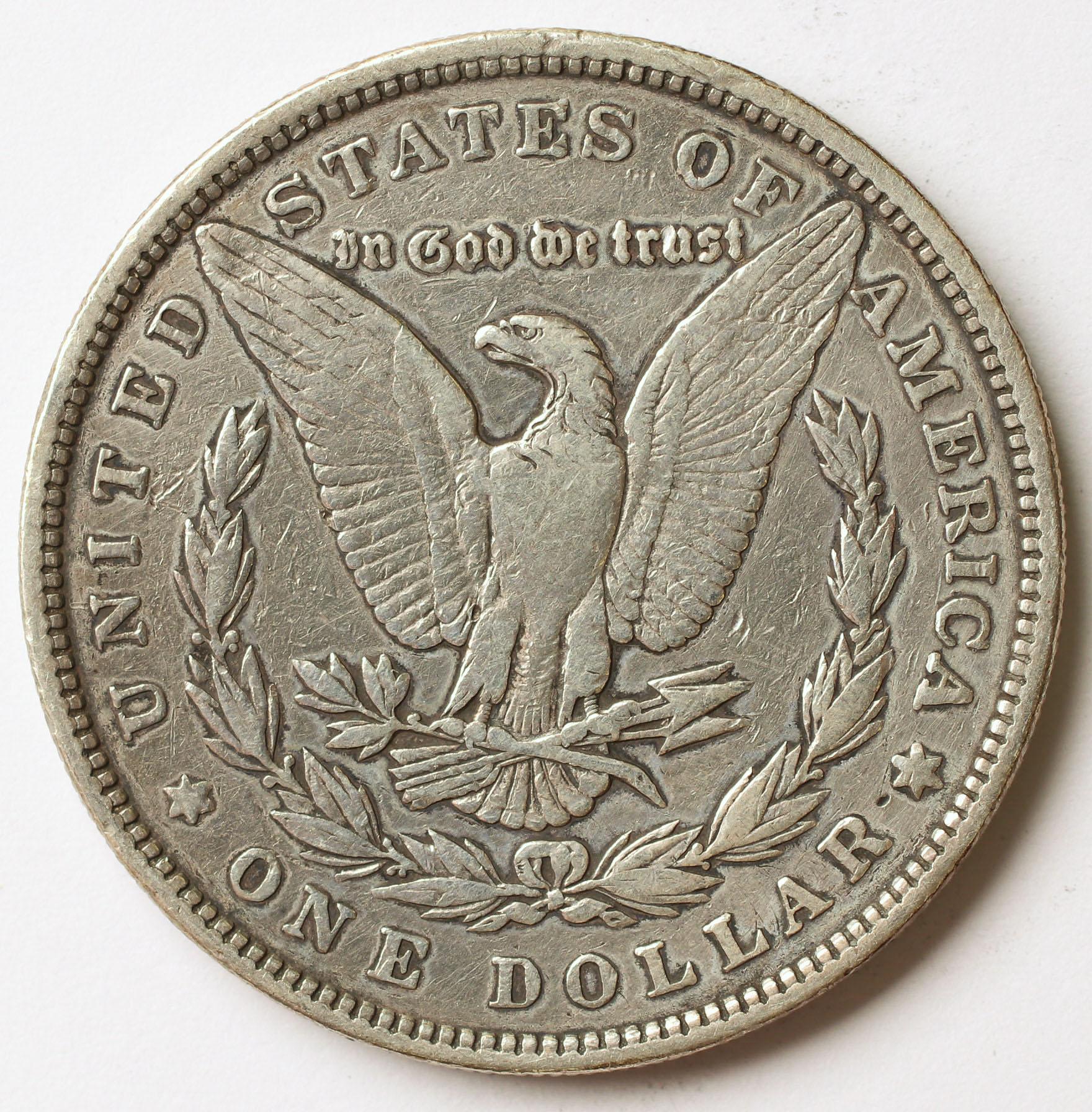 1885-P Morgan Silver Dollar