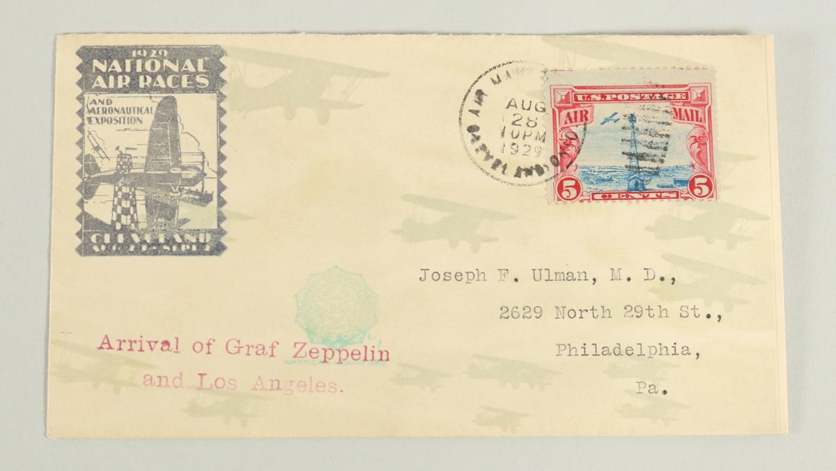 Graf Zeppelin, D-LZ 127, Stamped Envelopes, Letter