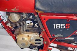 1982  185S Honda Motorcycle