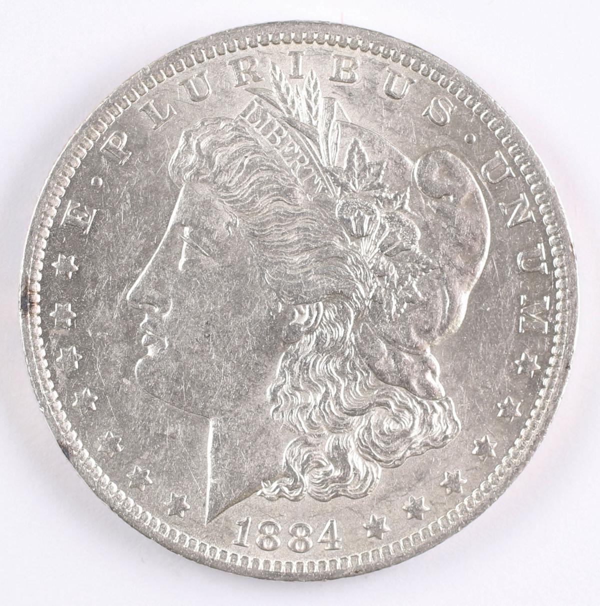 1884-O Morgan Silver Dollar