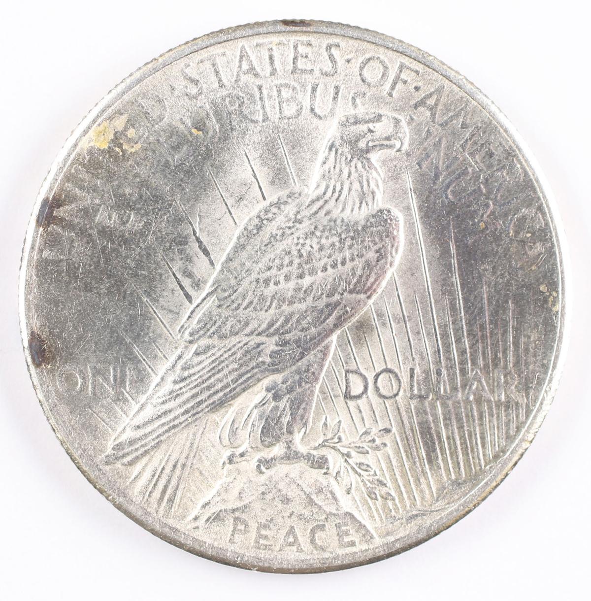 1924-P Peace Silver Dollar