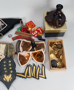 Scouting Items, Vintage Viewmaster, Cross Pen, Military Items & More