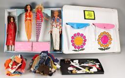 1966 Barbies & 1968 Ken Dolls, Mattel