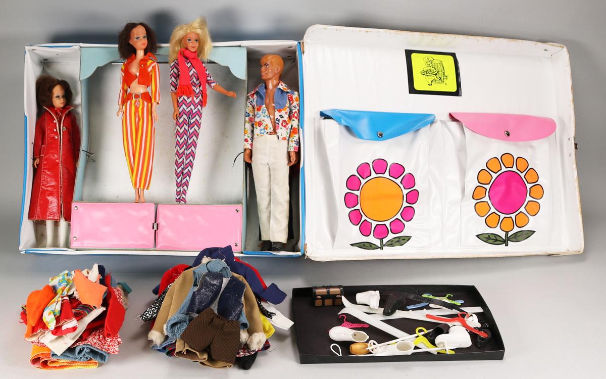 1966 Barbies & 1968 Ken Dolls, Mattel