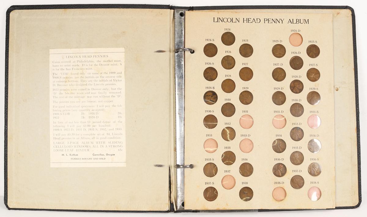 Lincoln Head Penny Album