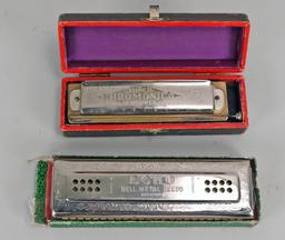 Vintage M. Hohner Harmonicas