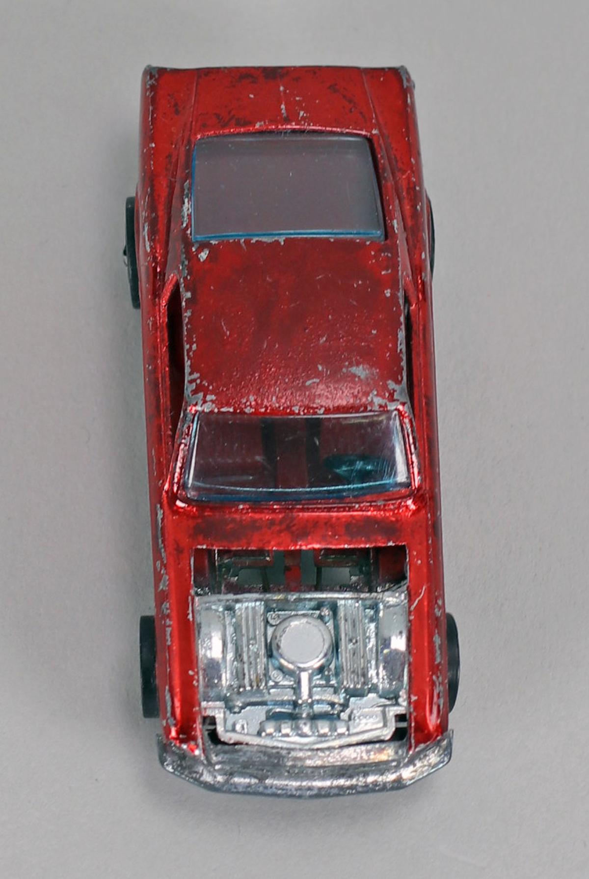 Hot Wheels "Redline" Custom Mustang  (No Hood), Ca. 1967