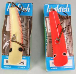 Vintage Wee Wart & Kwikfish Fishing Lures