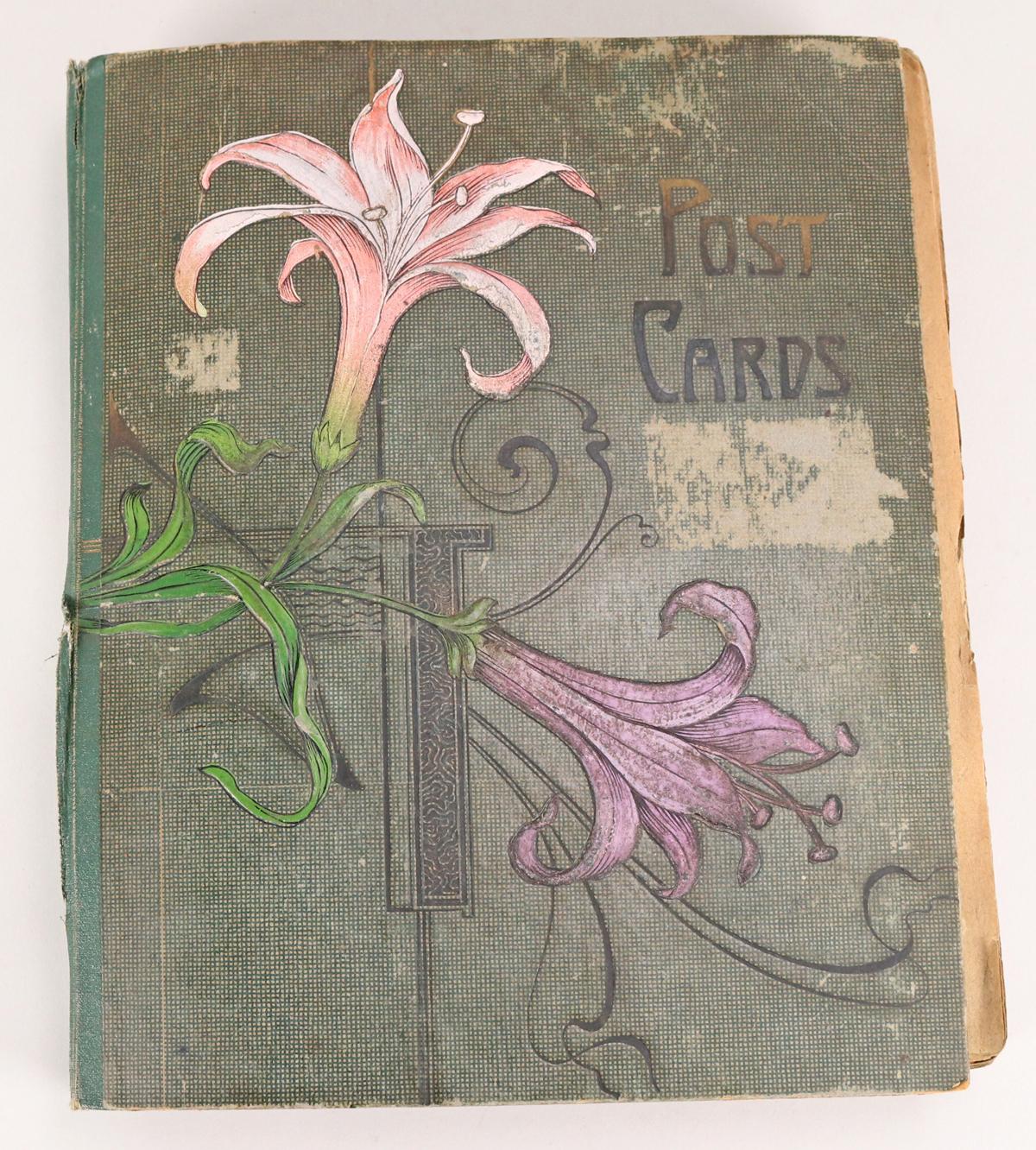 Antique Post Card Album