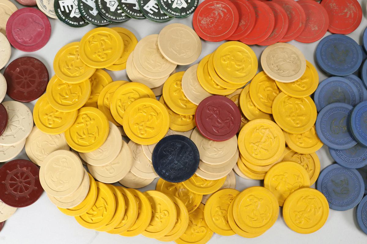 Vintage Poker Chips