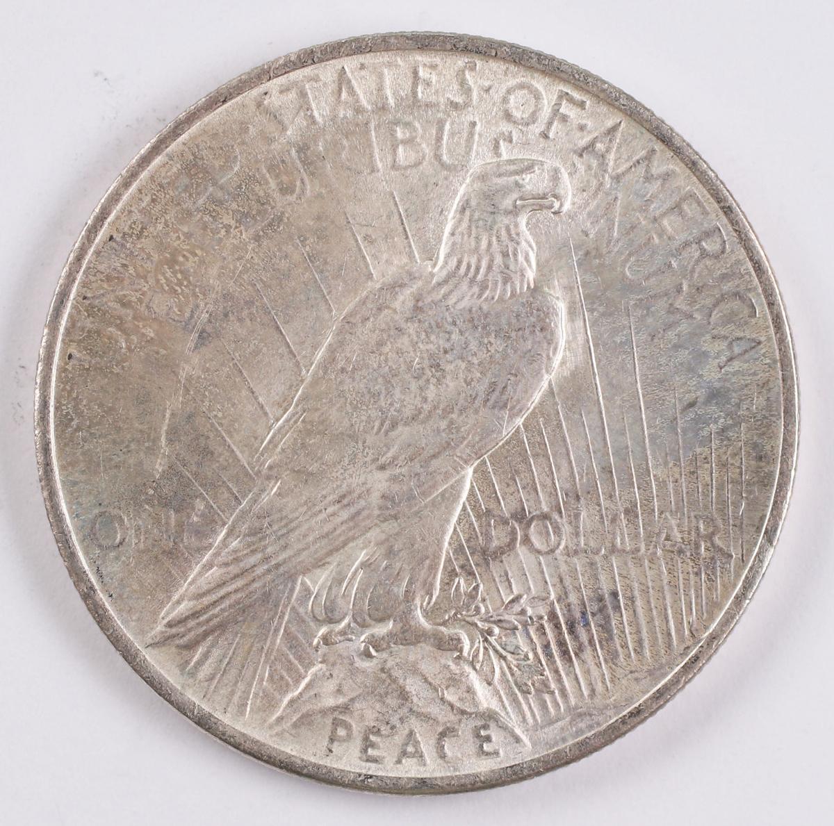 1923-P Peace Silver Dollar