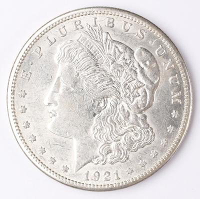 1921-S Moran Silver Dollar