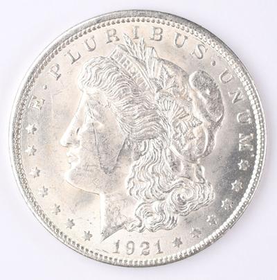 1921-P Morgan Silver Dollar