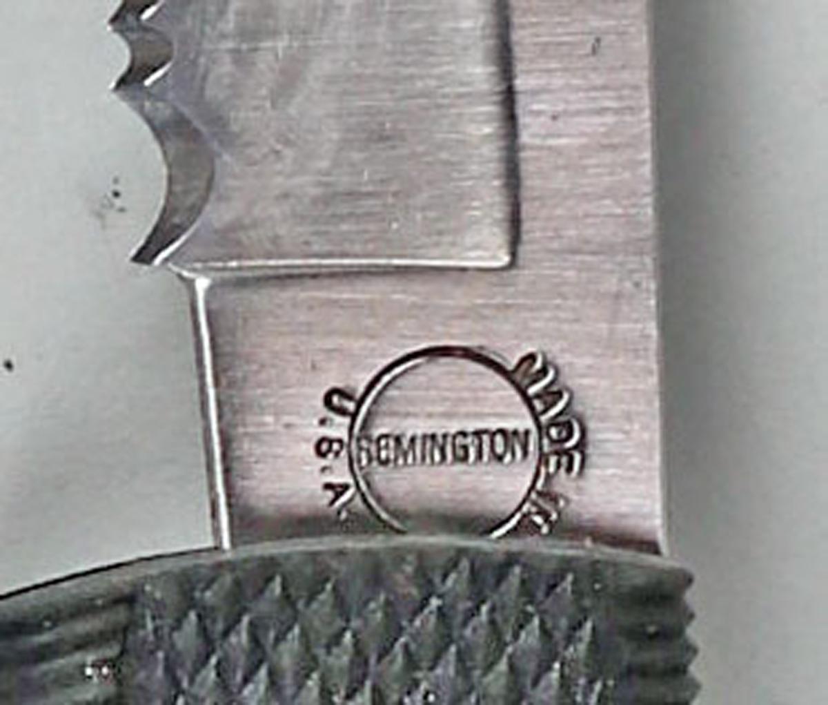 Remington Folding Knife w/ Serrated Blade