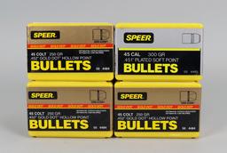 Speer .45 Bullets, 4 Boxes of 50