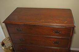 Mahogany 4 Drawer Cabinet