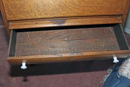 Old Oak Finished Secretary Desk