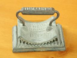 Antique Cast Iron Geneva Hand Fluter